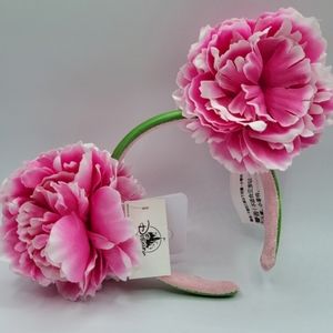 WDW Peony Flower Minnie Mickey Ears